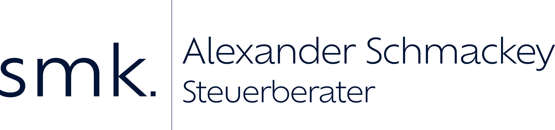 smk. Alexander Schmackey | Steuerberatung Logo